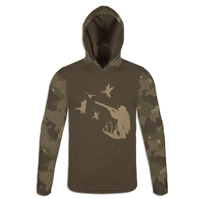 Men's Duck Hunting Army Camo Hoodie / T-Shirt / Long Sleeve Tee / Pullover / Sweatshirt