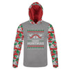 Men's 'Merry Huntmas' Christmas Duck Hunter Hoodie / T-Shirt / Long Sleeve Tee / Pullover / Sweatshirt