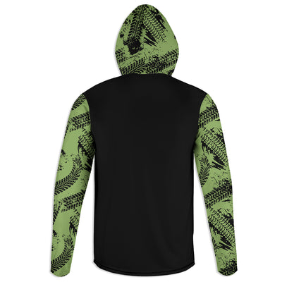 Men's Green 'Ridin Dirty' 4 Wheeler Hoodie / T-Shirt / Long Sleeve Tee / Pullover / Sweatshirt