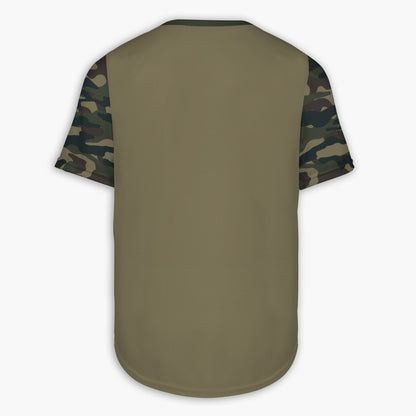 Men's Buck Hunter and American Flag Army Camo Hoodie / T-Shirt / Long Sleeve Tee / Pullover / Sweatshirt