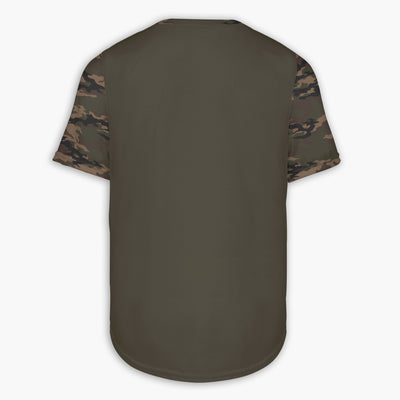 Men's Army Camo Buck and American Flag Hoodie / T-Shirt / Long Sleeve Tee / Pullover / Sweatshirt