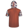 Men's Red White & Blue Buck and American Flag Camo Hoodie / T-Shirt / Long Sleeve Tee / Pullover / Sweatshirt