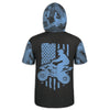 Men's Blue 4 Wheeler & American Flag 'But Did You Die?' Hoodie / T-Shirt / Long Sleeve Tee / Pullover / Sweatshirt