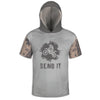 Men's Gray Dirt Bike & American Flag 'Send It' Hoodie / T-Shirt / Long Sleeve Tee / Pullover / Sweatshirt