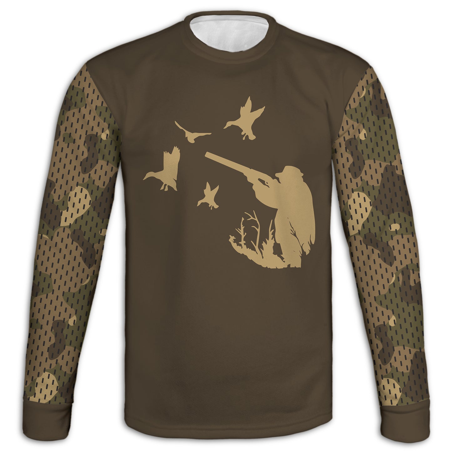 Men's Duck Hunting Army Camo Hoodie / T-Shirt / Long Sleeve Tee / Pullover / Sweatshirt