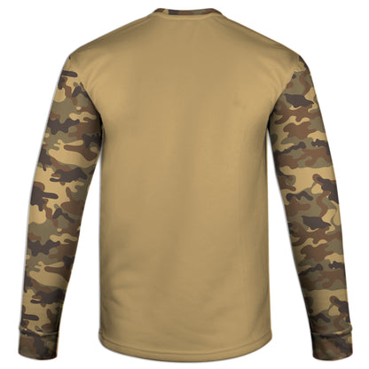 Men's Duck Hunter and American Flag Army Camo Hoodie / T-Shirt / Long Sleeve Tee / Pullover / Sweatshirt