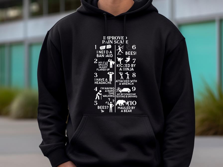 Improved Pain Scale - Biblend Hoodie - Unisex