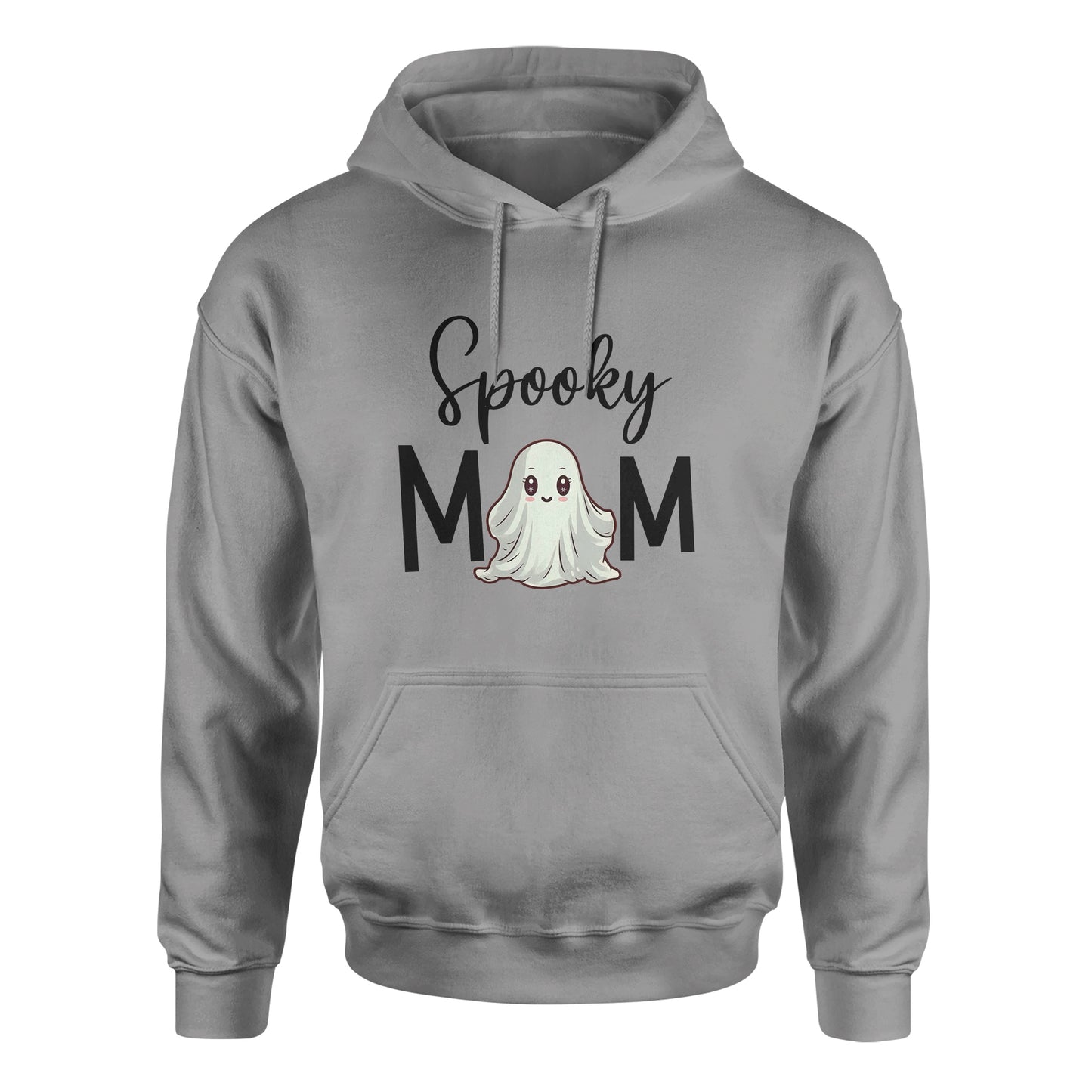 Spooky Ghost Family 2 - Grey Halloween Hoodies