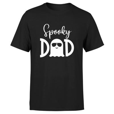 Spooky Ghost Family - Black Halloween T-Shirts