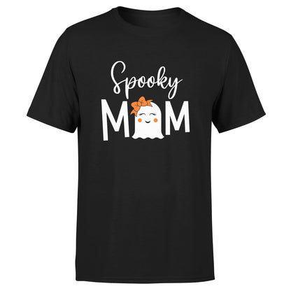 Spooky Ghost Family - Black Halloween T-Shirts