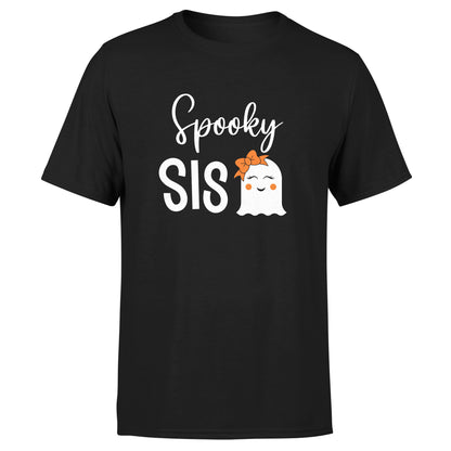 Spooky Ghost Family - Black Halloween T-Shirts