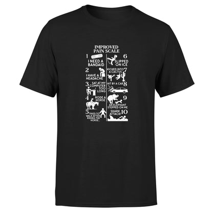 Improved Pain Scale 2 - Cotton Tee - Unisex