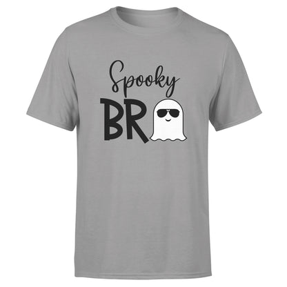 Spooky Ghost Family - Grey Hallowen T-Shirts