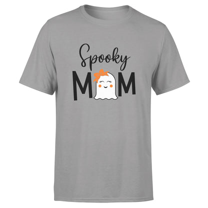 Spooky Ghost Family - Grey Hallowen T-Shirts