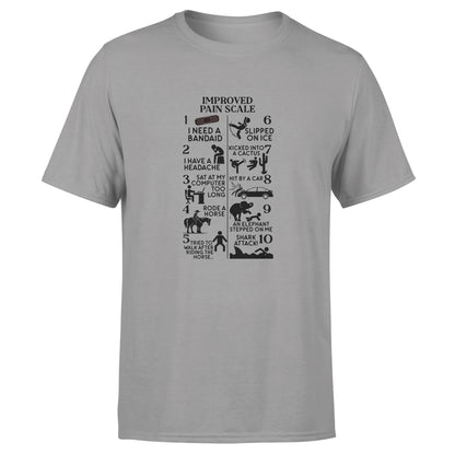 Improved Pain Scale 2 - Cotton Tee - Unisex