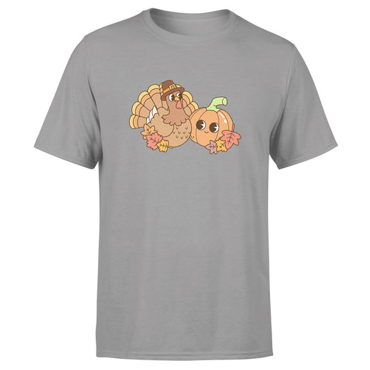 Thanksgiving Group / Family Grey T-Shirts