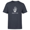 Skeleton Group / Family Navy Blue Halloween T-Shirts