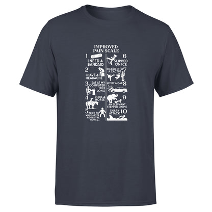 Improved Pain Scale 2 - Cotton Tee - Unisex