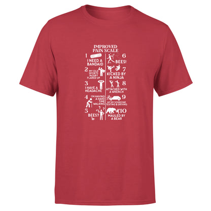 Improved Pain Scale - Cotton T-Shirt - Unisex