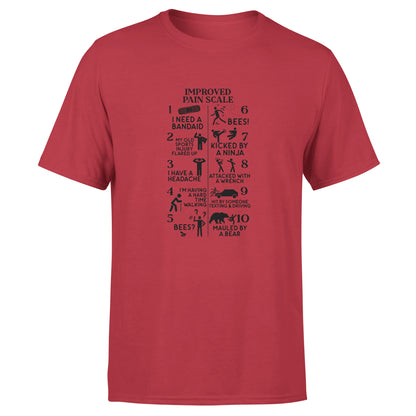 Improved Pain Scale - Cotton T-Shirt - Unisex