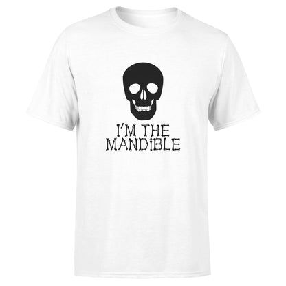 Skeleton Group / Family White Halloween T-Shirts