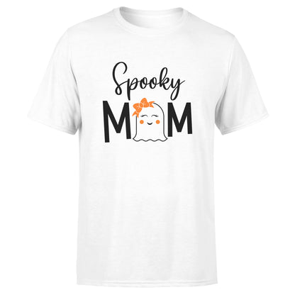 Spooky Ghost Family - White Halloween T-Shirts