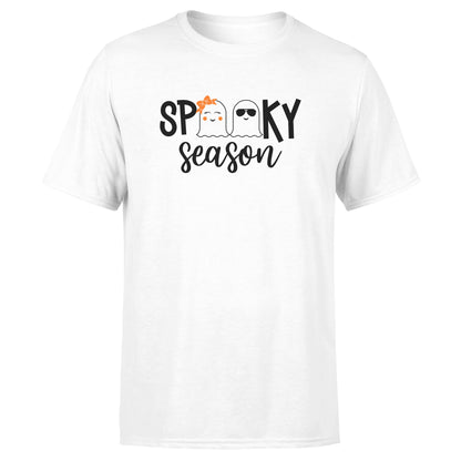 Spooky Ghost Family - White Halloween T-Shirts