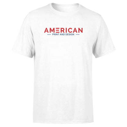American Print and Design Eagle Print - Cotton T-Shirt - Unisex