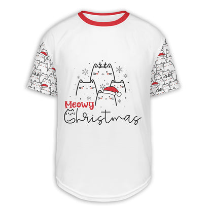 Meowy Christmas - Unisex Hoodie / Sweatshirt / T-Shirt / Pullover