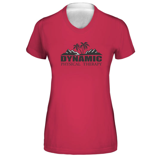 Dynamic PT - Bright Fuchsia Team Shirt - Women's Size
