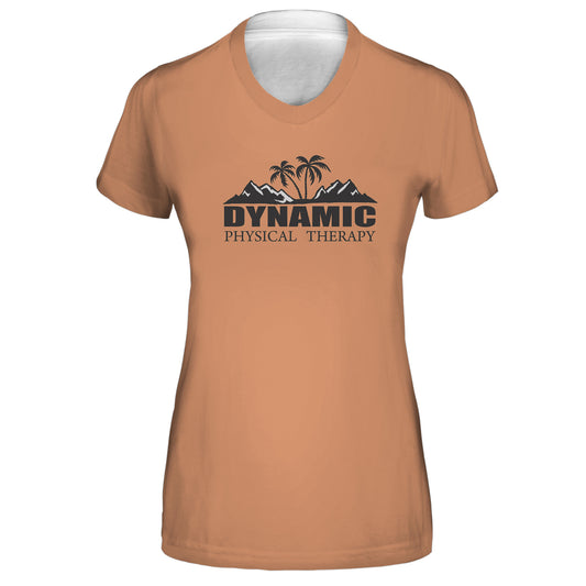 Dynamic PT - Pastel Orange Team Shirt - Women's Size