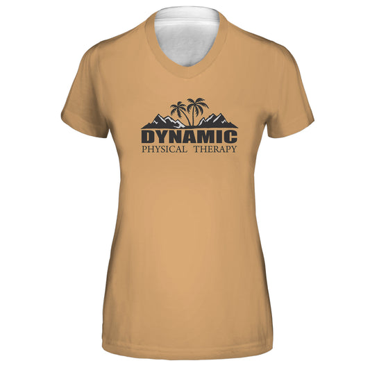Dynamic PT - Pastel Light Orange Team Shirt - Women's Size