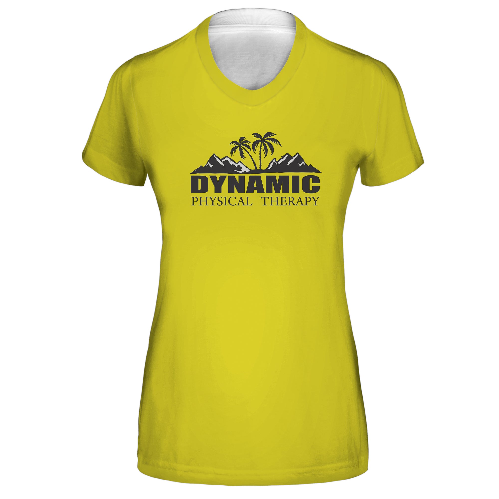 Dynamic hot sale yellow shirt