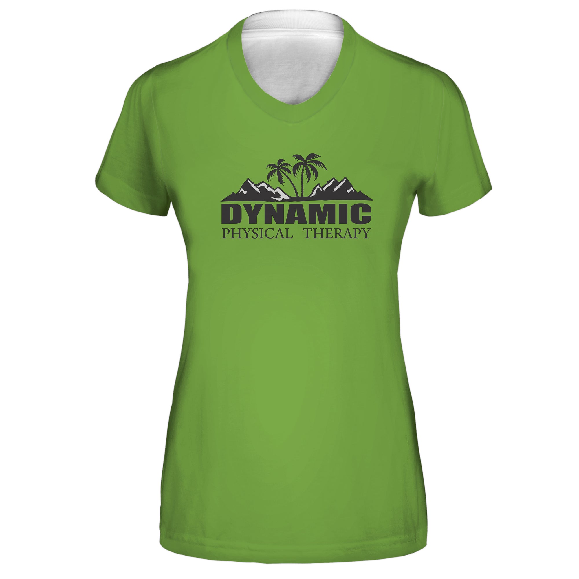 Dynamic PT - Bright Light Green Team Shirt - Women's Size