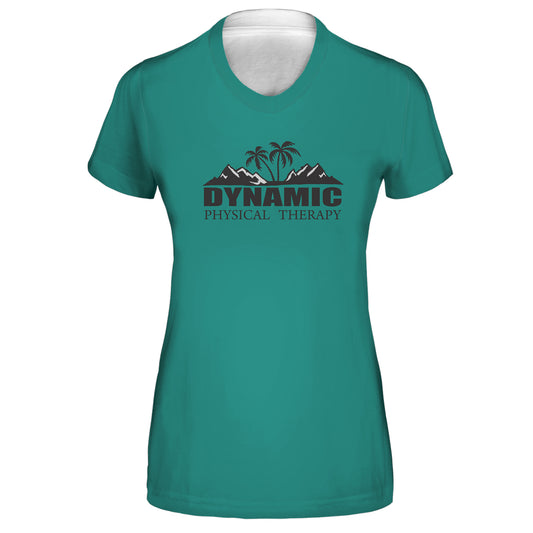 Dynamic PT - Bright Teal Team Shirt - Women's Size