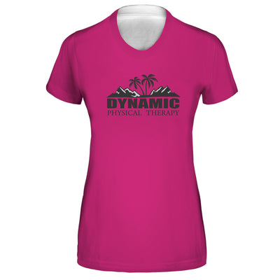 Dynamic PT - Bright Hot Pink Team Shirt - Women's or Unisex Size