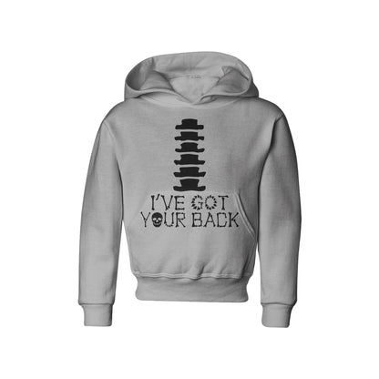 Skeleton Group / Family Grey Halloween Hoodies