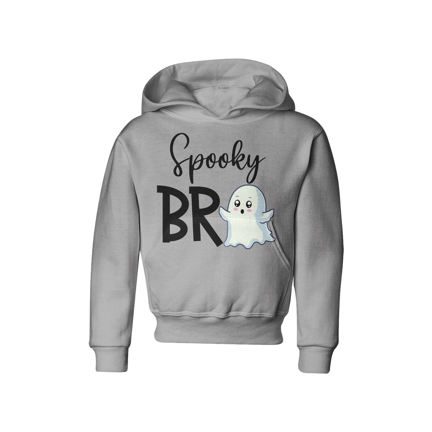 Spooky Ghost Family 2 - Grey Halloween Hoodies