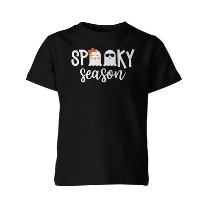 Spooky Ghost Family - Black Halloween T-Shirts