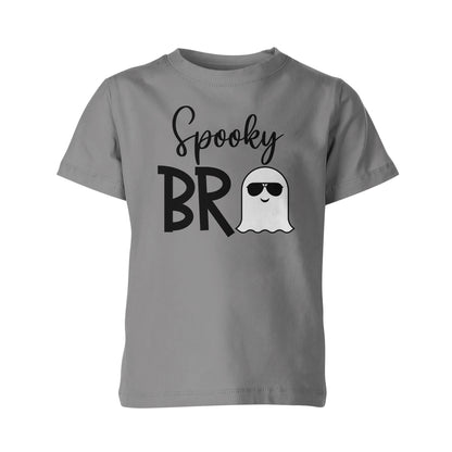 Spooky Ghost Family - Grey Hallowen T-Shirts