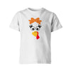 Turkey Faces - White Thanksgiving Group / Family T-Shirts - Youth Size