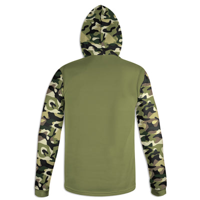 Men's Bass Fisherman Camo HOODIE / T-SHIRT / LONG SLEEVE TEE / PULLOVER / SWEATSHIRT