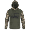 Men's Buck Flag CAMO HOODIE / T-SHIRT / LONG SLEEVE TEE / PULLOVER / SWEATSHIRT