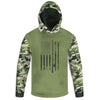 Men's Fishing Pole Flag CAMO HOODIE / T-SHIRT / LONG SLEEVE TEE / PULLOVER / SWEATSHIRT