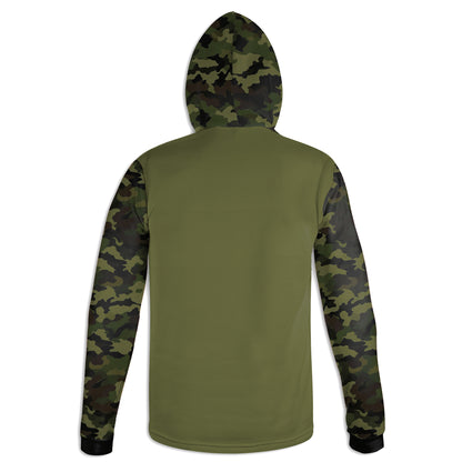 Men's Gun Flag CAMO HOODIE / T-SHIRT / LONG SLEEVE TEE / PULLOVER / SWEATSHIRT