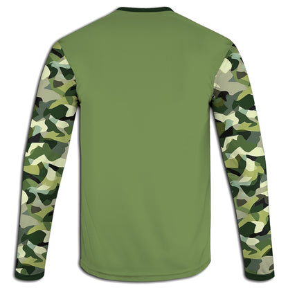 Men's Bass Fishing Flag CAMO HOODIE / T-SHIRT / LONG SLEEVE TEE / PULLOVER / SWEATSHIRT