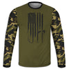 Men's Fishing Pole Flag CAMO HOODIE / T-SHIRT / LONG SLEEVE TEE / PULLOVER / SWEATSHIRT