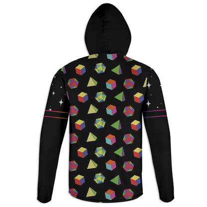 Intergalactic Sasquatch - Men's Pullover / Lightweight Long Sleeve Hoodie - #2