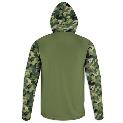 Men's Bass Fishing Flag CAMO HOODIE / T-SHIRT / LONG SLEEVE TEE / PULLOVER / SWEATSHIRT