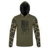 Men's Fishing Pole Flag CAMO HOODIE / T-SHIRT / LONG SLEEVE TEE / PULLOVER / SWEATSHIRT